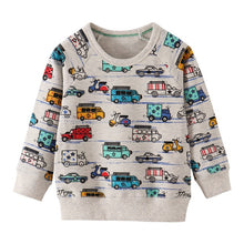 Load image into Gallery viewer, Jumping meters Kids dinosaurs sweatshirts cotton winter autumn baby boys girls t shirts all printed animals t shirts for boy kid