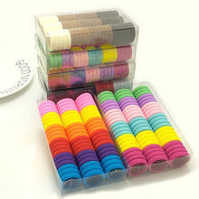 Load image into Gallery viewer, 100 Scrunchy Elastic Hair Bands