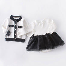 Load image into Gallery viewer, Autumn Winter Knitted Cardigan + Shorts
