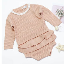 Load image into Gallery viewer, Autumn Winter Knitted Cardigan + Shorts