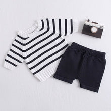 Load image into Gallery viewer, Autumn Winter Knitted Cardigan + Shorts
