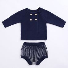 Load image into Gallery viewer, Autumn Winter Knitted Cardigan + Shorts