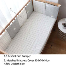 Load image into Gallery viewer, Bed Bumper For Newborns