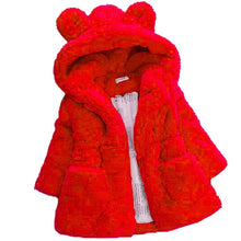 Load image into Gallery viewer, Girls Fur Coat