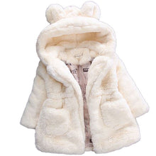 Load image into Gallery viewer, Girls Fur Coat