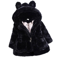 Load image into Gallery viewer, Girls Fur Coat
