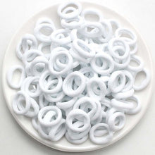 Load image into Gallery viewer, 100 Scrunchy Elastic Hair Bands