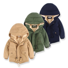 Load image into Gallery viewer, Winter Fleece Outdoor Jacket