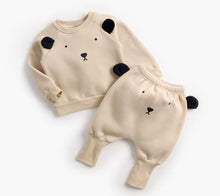 Load image into Gallery viewer, Pullover Sweatshirt Top + Pants Outfit