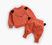 Load image into Gallery viewer, Pullover Sweatshirt Top + Pants Outfit
