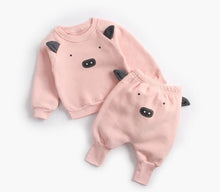 Load image into Gallery viewer, Pullover Sweatshirt Top + Pants Outfit