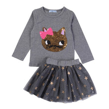 Load image into Gallery viewer, Clothing Sets - Velvet Long Sleeved Top + Pants