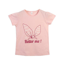 Load image into Gallery viewer, VIDMID Children T-Shirts Cartoon Print Kids Baby girl Tops Short Sleeve T-Shirt children cotton pink t-shirts tees 4137 03