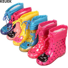 Load image into Gallery viewer, Winter Rain Boots