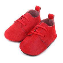 Load image into Gallery viewer, Leather Baby Shoes - Leopard Print