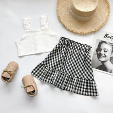 Load image into Gallery viewer, Girls Plaid Tutu Dress