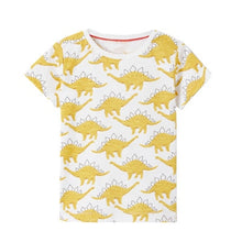 Load image into Gallery viewer, T-shirt for baby Boys Animal Print Dinosaur Boys T Shirt for kids Tops tees Cartoon Kids t-shirts Clothes 2-7 Years
