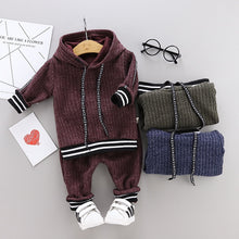Load image into Gallery viewer, Hooded Sweater - Two Piece Suit