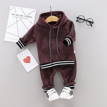 Load image into Gallery viewer, Hooded Sweater - Two Piece Suit