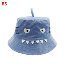 Load image into Gallery viewer, Baby Hats Cool Panama Summer Baby Cap Boys Girls Print Caps Kids Cartoon Hat Sunhat Baby Hat Newborn Baby Accessories