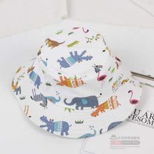 Load image into Gallery viewer, Baby Hats Cool Panama Summer Baby Cap Boys Girls Print Caps Kids Cartoon Hat Sunhat Baby Hat Newborn Baby Accessories