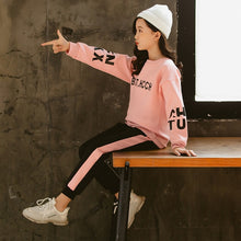 Load image into Gallery viewer, Girls Autumn Winter Long Sleeve Shirts + Pants