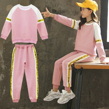 Load image into Gallery viewer, Girls Autumn Winter Long Sleeve Shirts + Pants