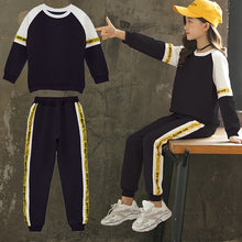 Load image into Gallery viewer, Girls Autumn Winter Long Sleeve Shirts + Pants