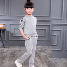 Load image into Gallery viewer, Girls Autumn Winter Long Sleeve Shirts + Pants