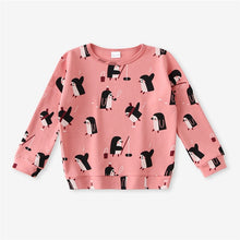 Load image into Gallery viewer, Kids T Shirts For 1-8Y Brand Autumn Winter Baby Boys Girls Long Sleeve Print Sweatshirts Baby Children Cotton Tops Tees Clothes