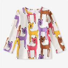 Load image into Gallery viewer, Kids T Shirts For 1-8Y Brand Autumn Winter Baby Boys Girls Long Sleeve Print Sweatshirts Baby Children Cotton Tops Tees Clothes