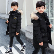 Load image into Gallery viewer, Boys Cotton Winter Jacket