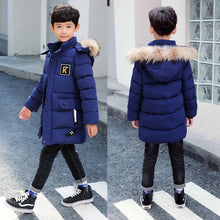 Load image into Gallery viewer, Boys Cotton Winter Jacket