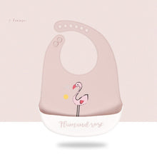 Load image into Gallery viewer, Silicone Baby Bibs