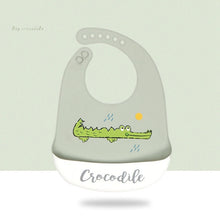 Load image into Gallery viewer, Silicone Baby Bibs