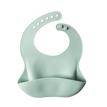 Load image into Gallery viewer, Silicone Baby Bibs