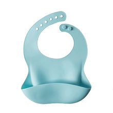 Load image into Gallery viewer, Silicone Baby Bibs