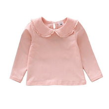 Load image into Gallery viewer, Baby Girls T-shirts Princess Newborn Kids Clothes Wholesale Toddler Cotton Long Sleeve T shirt Blouse Casual Clothes