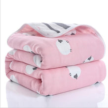 Load image into Gallery viewer, Thin Quilt - Six-Layer Gauze Bath Towel