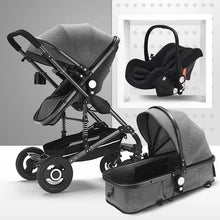 Load image into Gallery viewer, 3 in 1 Baby Stroller - Folding Carriage