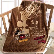 Load image into Gallery viewer, Disney Classic Cartoon Mickey Mouse Blankets
