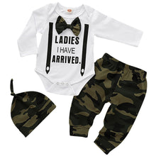 Load image into Gallery viewer, Baby Bowtie Cotton Bodysuit
