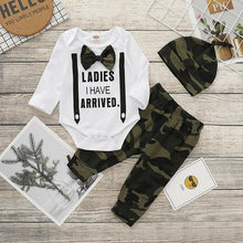 Load image into Gallery viewer, Baby Bowtie Cotton Bodysuit
