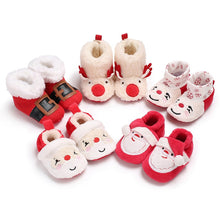 Load image into Gallery viewer, Christmas Baby Shoes
