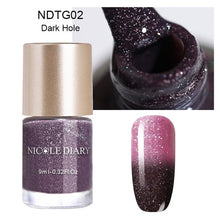 Load image into Gallery viewer, NICOLE DIARY - Thermal Nail Polish Glitter
