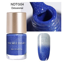 Load image into Gallery viewer, NICOLE DIARY - Thermal Nail Polish Glitter
