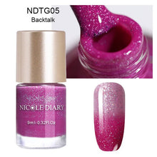 Load image into Gallery viewer, NICOLE DIARY - Thermal Nail Polish Glitter
