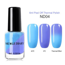 Load image into Gallery viewer, NICOLE DIARY - Thermal Nail Polish Glitter
