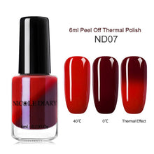 Load image into Gallery viewer, NICOLE DIARY - Thermal Nail Polish Glitter
