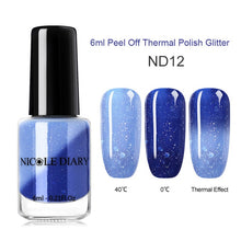 Load image into Gallery viewer, NICOLE DIARY - Thermal Nail Polish Glitter
